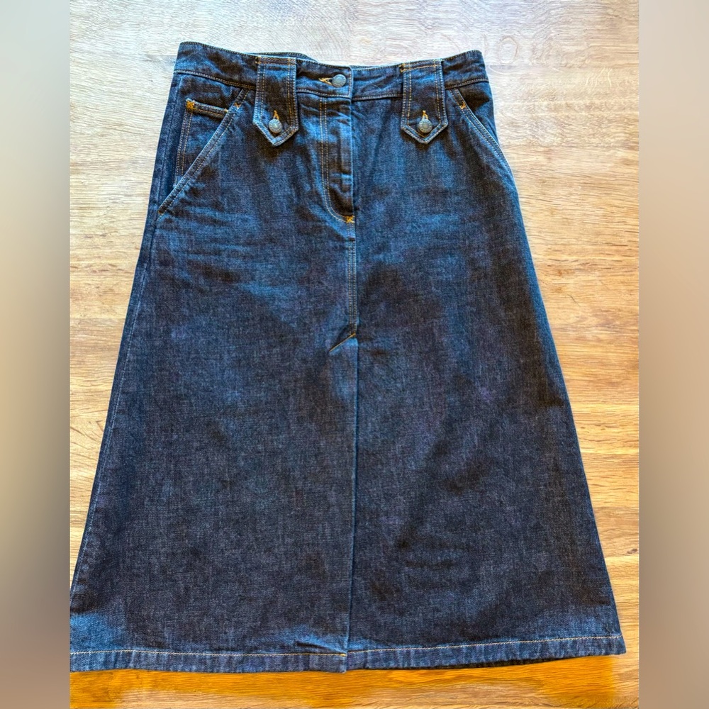 Dolce and Gabbana Denim Skirt—Size 40
